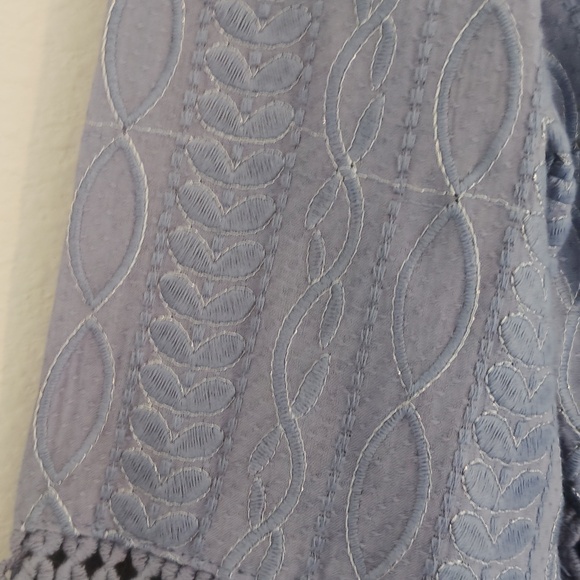 Indigo Thread Co 100% Cotton Periwinkle Dress - Picture 3 of 6